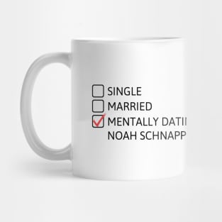 Mentally Dating Noah Schnapp (Black) - Stranger Things Mug